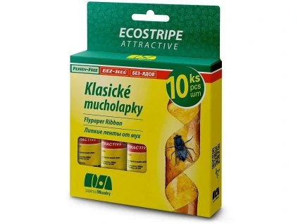 Mucholapka ecostripe attractive 10 ks/bal.