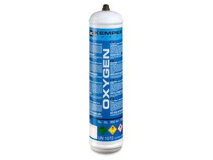 KEMPER - OXYGEN láhev kyslíku 950 ml (110 bar)