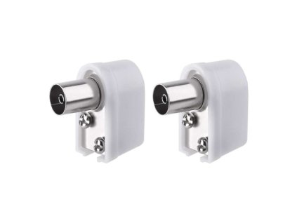 Konektor IEC zásuvka zacvakávací úhlový