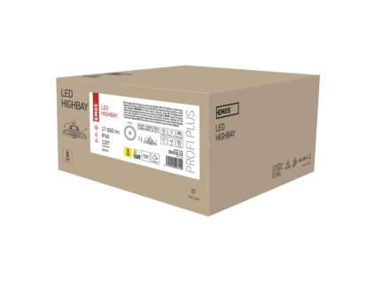 LED průmyslové závěsné svítidlo HIGHBAY ASTER 120° 100W