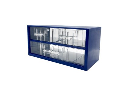 TOKOZ - Zásuvkový organizér 03 / 2M, 1L - RAL 5002 - Modrá (6733)