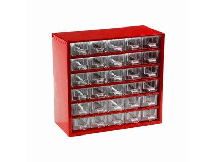 TOKOZ - Zásuvkový organizér 06 / 30S - RAL 3002 - Červená (6762)