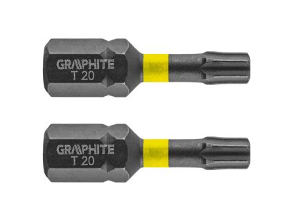 bit úderový TX20 x 25 mm, 2 ks Graphite