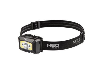 čelovka USB 250 lm COB LED + pohybový senzor NEO tools