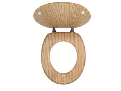 sedátko WC BAMBUS, dýhovaná MDF