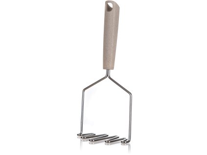 šťouchadlo na brambory 25x12cm NATURAL nerez/PP