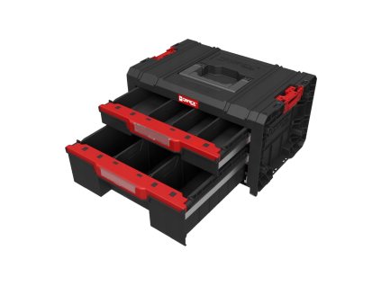 QBRICK Box s organizérem QBRICK PRO DRAWER Toolbox Expert | 2 zásuvky, 450x320x240 mm