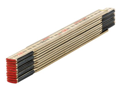 metr skládací 2m dřevěný béžový SOLA