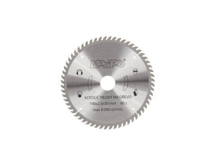 Kotouč pilový na dřevo, 210x2.9x30mm/30z