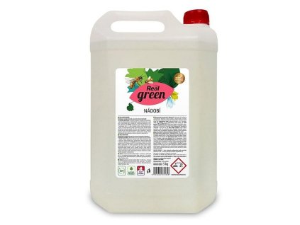 Mycí prostředek na nádobí Real green EKO, 5kg