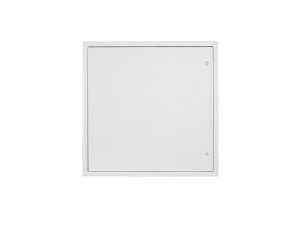 Revizní dvířka kovová bílá 800x800 s přebalem