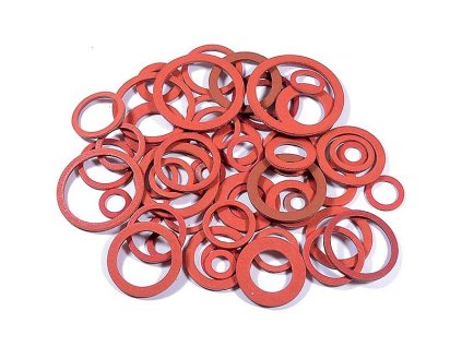 Fíbrové auto kroužky - 54ks