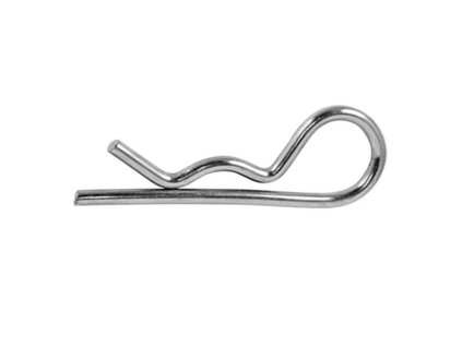 Závlačka pružná jednoduchá 4x77x18