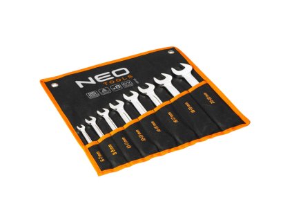 sada klíčů maticových plochých 6-22mm 8ks NEO tools