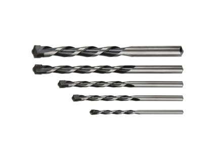 sada vrtáků do betonu •4-10mm 5ks válc.stopka Graphite
