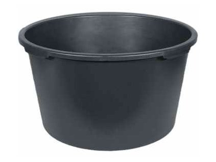 Maltovník kulatý 40l - černý