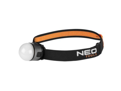 čelovka Bivouac, 250+200lm, červené světlo, USB-C NEO tools