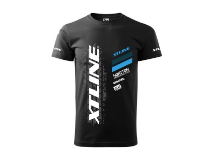 XTLINE Pánské triko XTLINE unisex černé | velikost XL