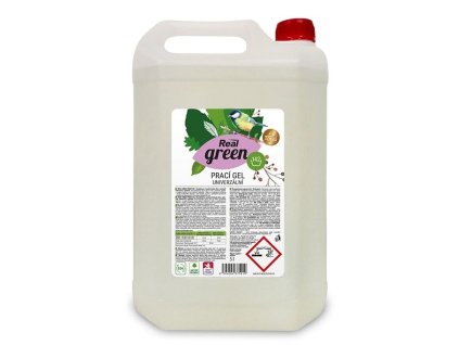 Prací gel Real Green Clean 5l
