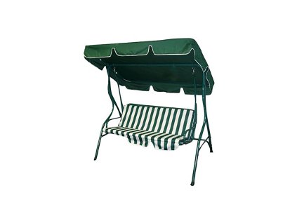houpačka zahradní STRIPY II 170x110x153cm ZE/BÍ