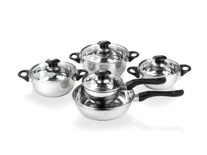 sada nádobí 10díl. nerez GLORY