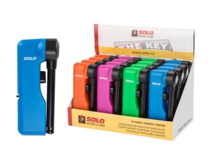 SOLO - zapalovač otočný (19 cm), balení 16 kusů