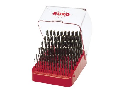 RUKO Sada vrtáků do kovu 91 dílů
