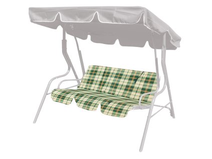 polstr na houpačku 129x43cm textil KOSTKA ZE (2ks)