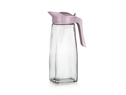 džbán skleněný DARA 1500ml PH víčko mix barev