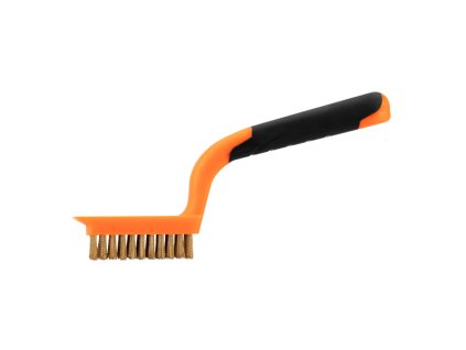 kartáč pomosazený ruční 5x11, rukojeť Nylon NEO tools