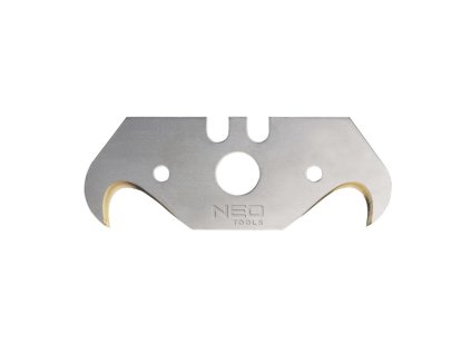 nůž náhradní pevný s háčkem Titanium 0,50mm 5ks NEO tools