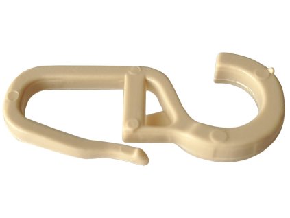 háček záclon. PH BÉŽ    24.02.10   velký (10ks)