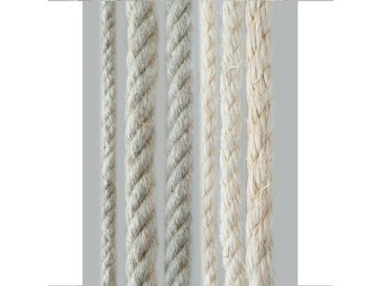 lano přírodní 24mm stáčené s PP    (30m)