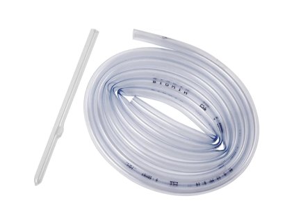 hadička na stáčení vína 2m, skleněná koncovka