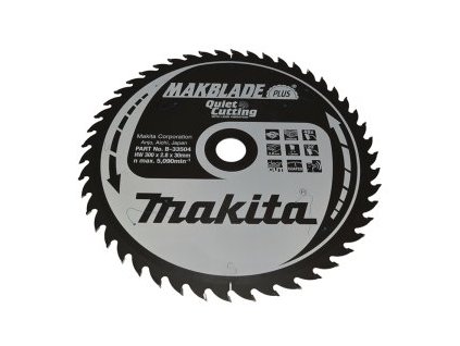 Makita B-33504 kotouč pilový dřevo MAKBLADEplus 300x2.8x30mm 48Z = old B-09830