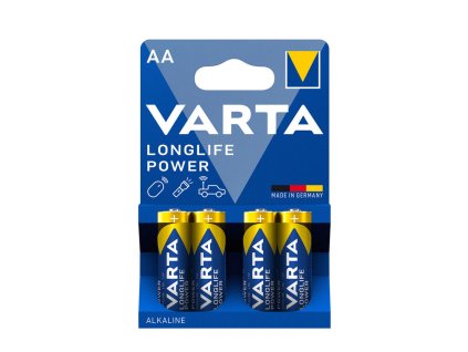 baterie tužková AA LR6 Longlife Power (4ks) VARTA