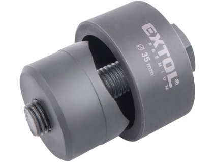 děrovač do plechu - šroubový, O díry 35mm, CrV