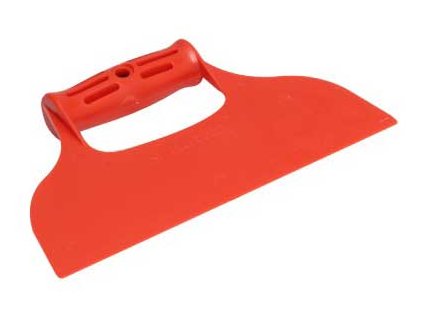 KUBALA - stěrka plastová 235mm hladká - oranžová