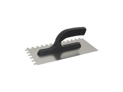 Hladítko nerezové 270x130mm zub 10mm - plastová rukojeť