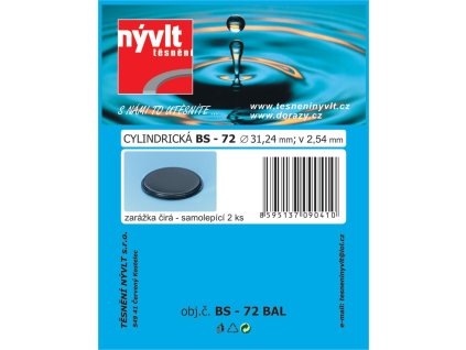 doraz samolep.cylindr.pr.31,2x2,5mm TRA  BS-72 (2ks)