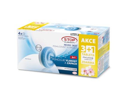 náplň do pohlcovače vlhkosti CSV-AERO 360, 4x450g tableta, luční kvítí