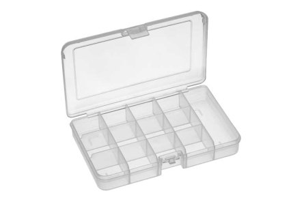 Plastový organizér 165x112x31mm - 13 přihrádek