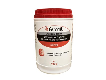 čistič komínu chemický, prášek 900g FERMIT