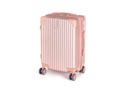 kufr cestovní ABS25 50x35x23cm, 37l, kolečka, PH RŮŽ