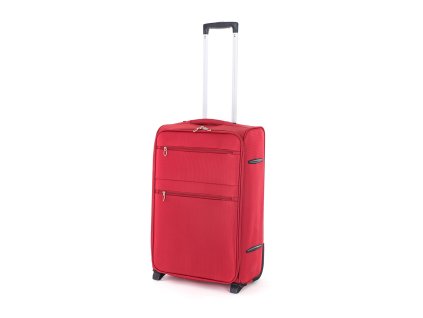 kufr cestovní TEX15 60x40x23cm, 54l, kolečka, textil.ČRV