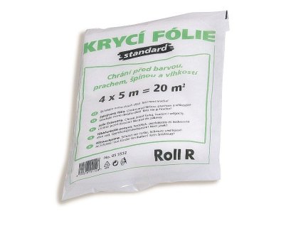 Fólie krycí mikrotenová 4x12,5m, 6my /40045-0/