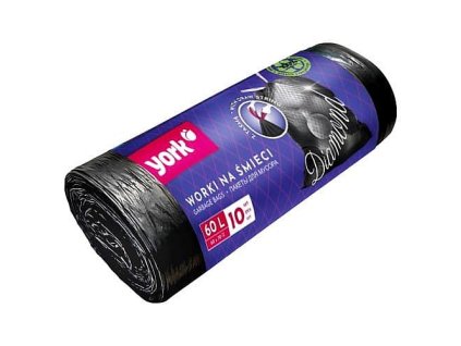 Pytle na odpad flexi se stahovací šňůrkou 60l/10