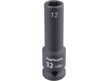 hlavice nástrčná rázová 1/2", 12mm, L 78mm, CrMoV