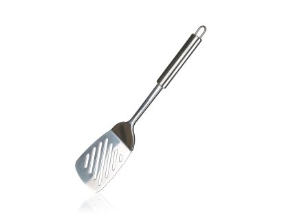 obracečka s otvory 34x8cm AZORA nerez