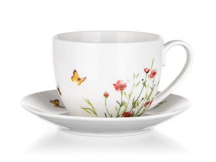 šálek + podšálek 250ml MEADOW keramický